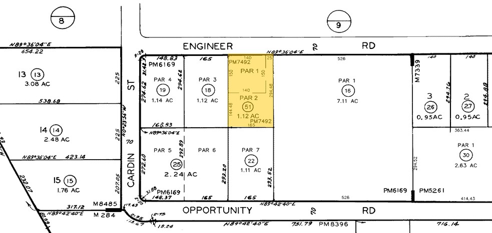 7191 Engineer Rd, San Diego, CA en alquiler - Plano de solar - Imagen 2 de 4