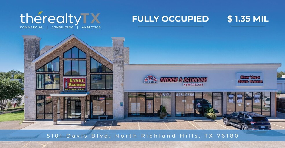 5101 Davis Blvd, North Richland Hills, TX en venta - Foto del edificio - Imagen 1 de 14