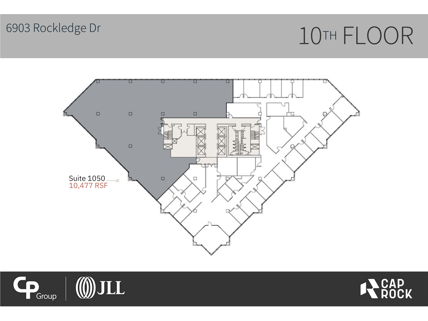 6903 Rockledge Dr, Bethesda, MD en alquiler Plano de la planta- Imagen 1 de 1