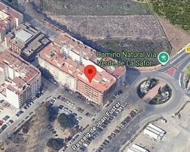Carrer Historiador Bernardino Llorca, 11, Oliva, VAL - Aérea vista de mapa