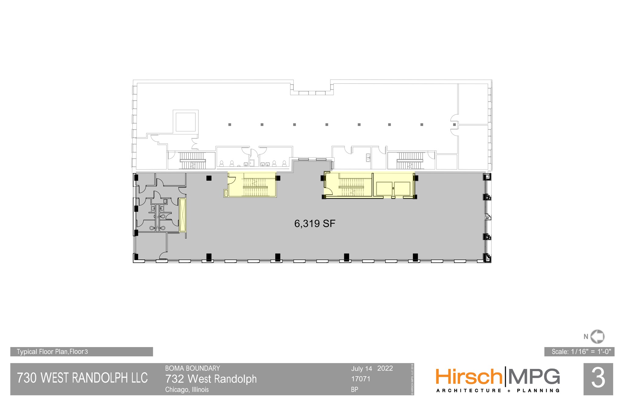 732 W Randolph St, Chicago, IL en alquiler Plano del sitio- Imagen 1 de 6