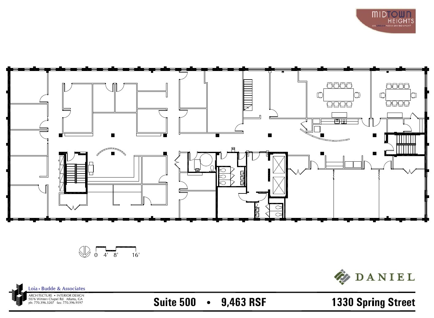 1330 Spring St NW, Atlanta, GA en alquiler Plano de la planta- Imagen 1 de 1