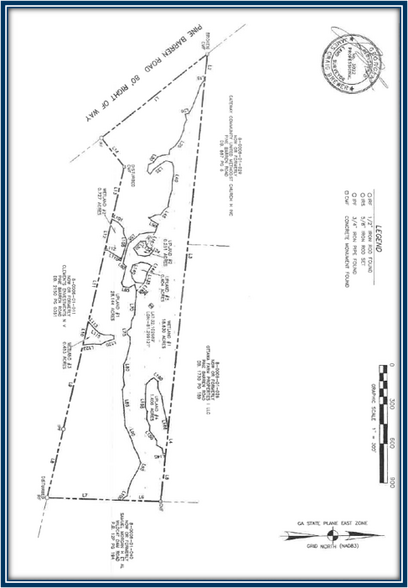 Pine Barren Road, Bloomingdale, GA en venta - Plano de solar - Imagen 2 de 2