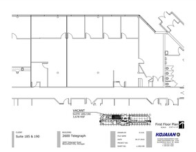 2600 S Telegraph Rd, Bloomfield Hills, MI en alquiler Plano de la planta- Imagen 2 de 4