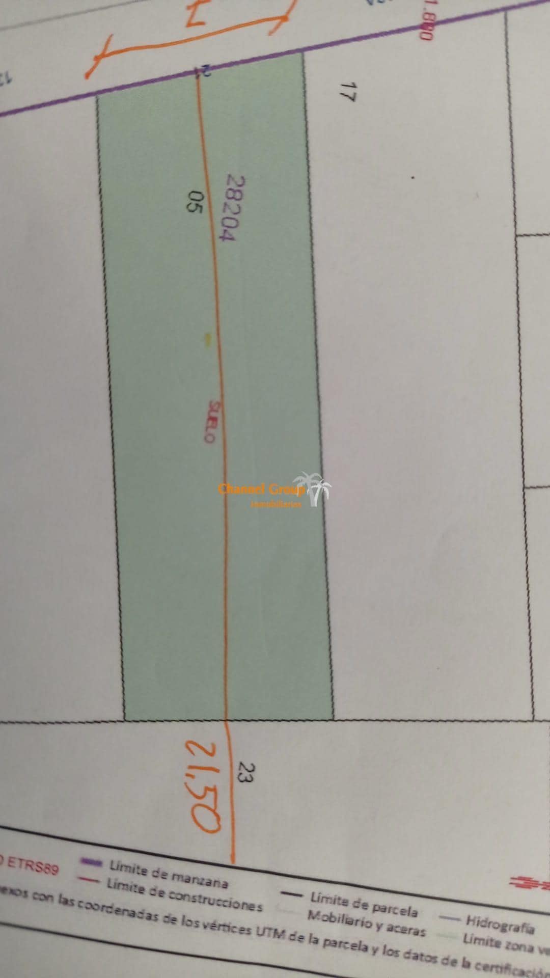 Avinguda de Sant Andreu, 21, Elche, Alicante en venta Plano del sitio- Imagen 1 de 2