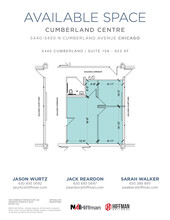 5440 N Cumberland Ave, Chicago, IL en alquiler Plano de la planta- Imagen 1 de 1