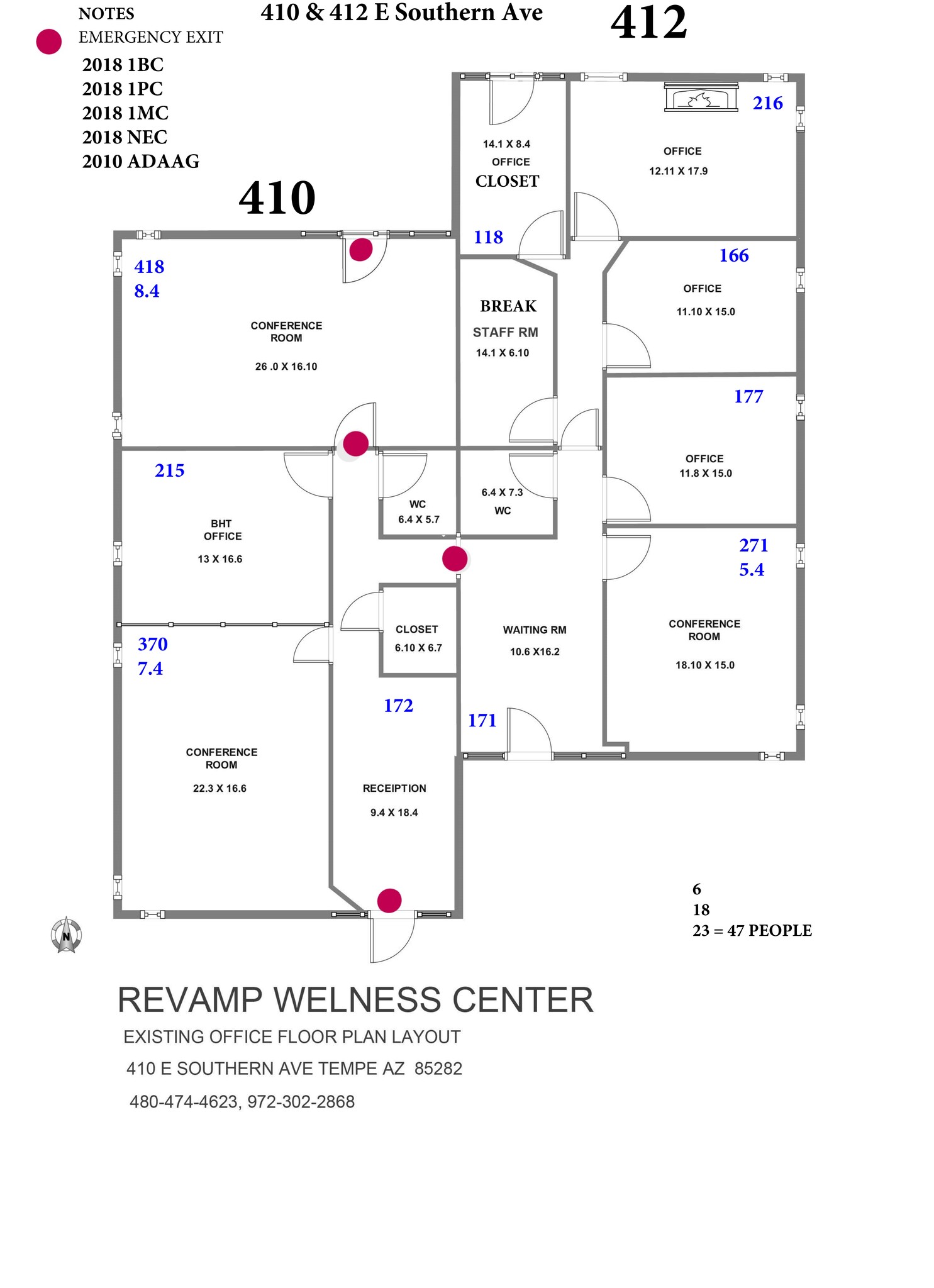 410 E Southern Ave, Tempe, AZ en alquiler Plano del sitio- Imagen 1 de 18