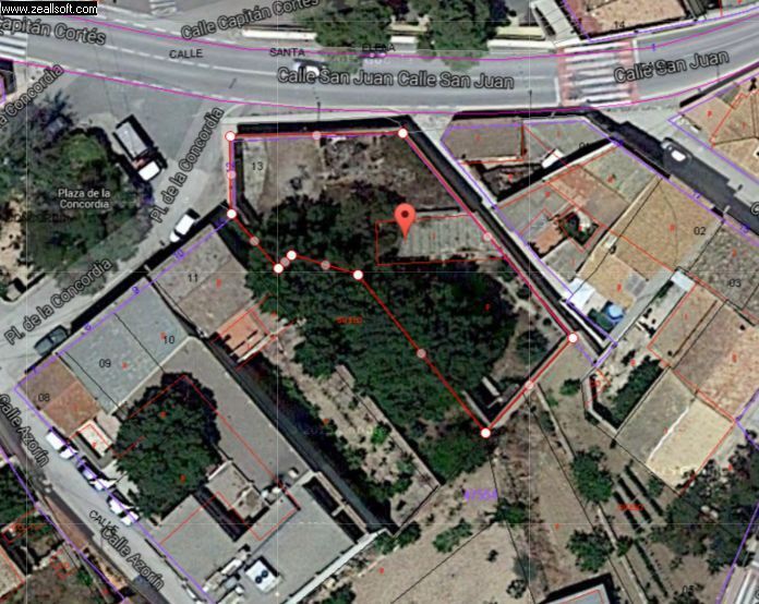 Terreno en Algueña, Alicante en venta - Vista aérea - Imagen 1 de 2