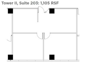 3025 S Parker Rd, Aurora, CO en alquiler Plano de la planta- Imagen 1 de 1