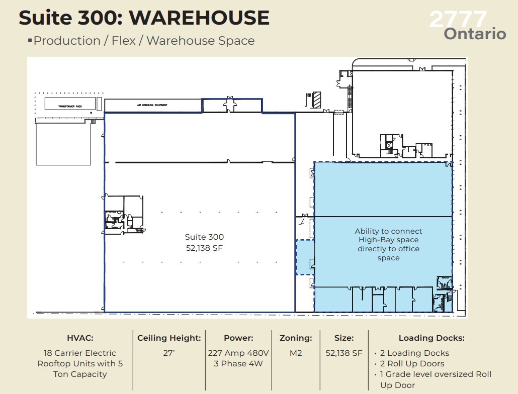 2777 N Ontario St, Burbank, CA en alquiler Plano de la planta- Imagen 1 de 6