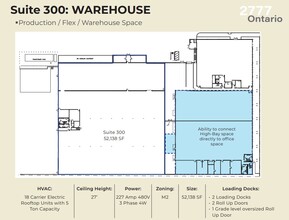 2777 N Ontario St, Burbank, CA en alquiler Plano de la planta- Imagen 1 de 6