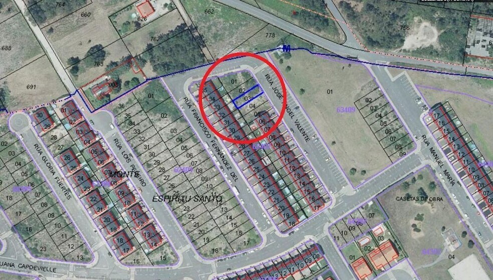 Terreno en Culleredo, La Coruna en venta - Plano de la planta - Imagen 3 de 6