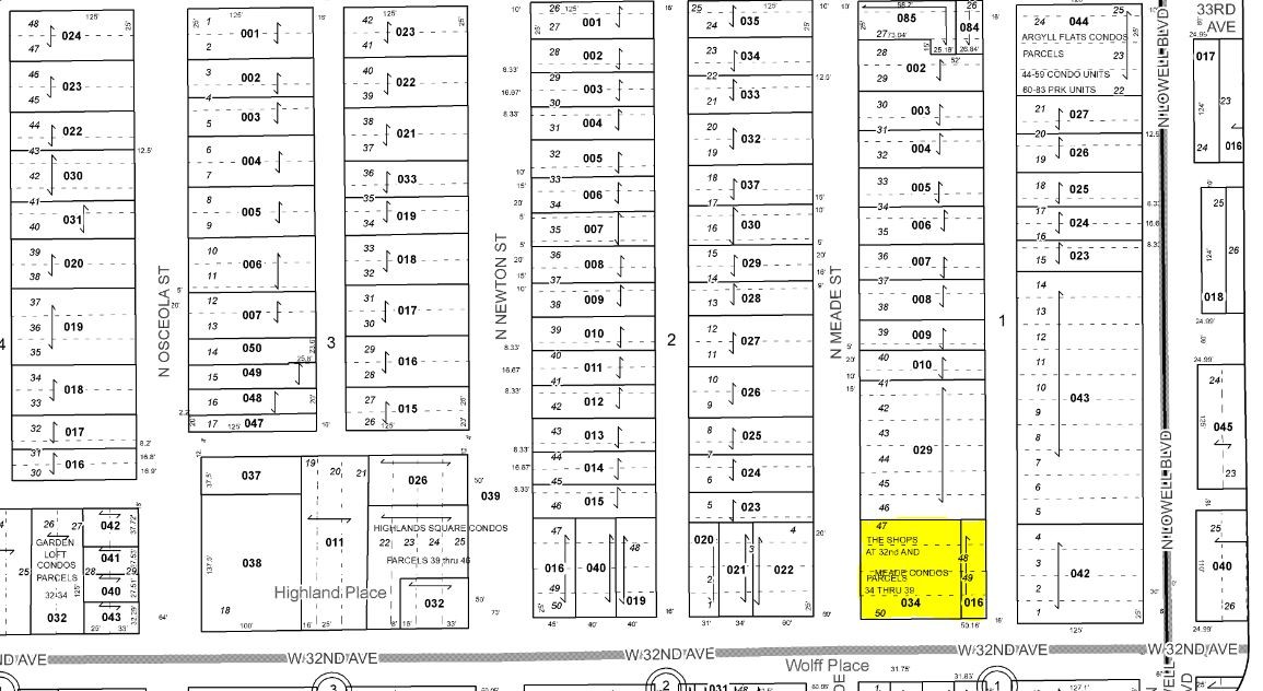 3641 W 32nd Ave, Denver, CO en venta Plano de solar- Imagen 1 de 45