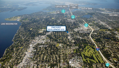 11552 15th Ave NE, Seattle, WA - VISTA AÉREA  vista de mapa