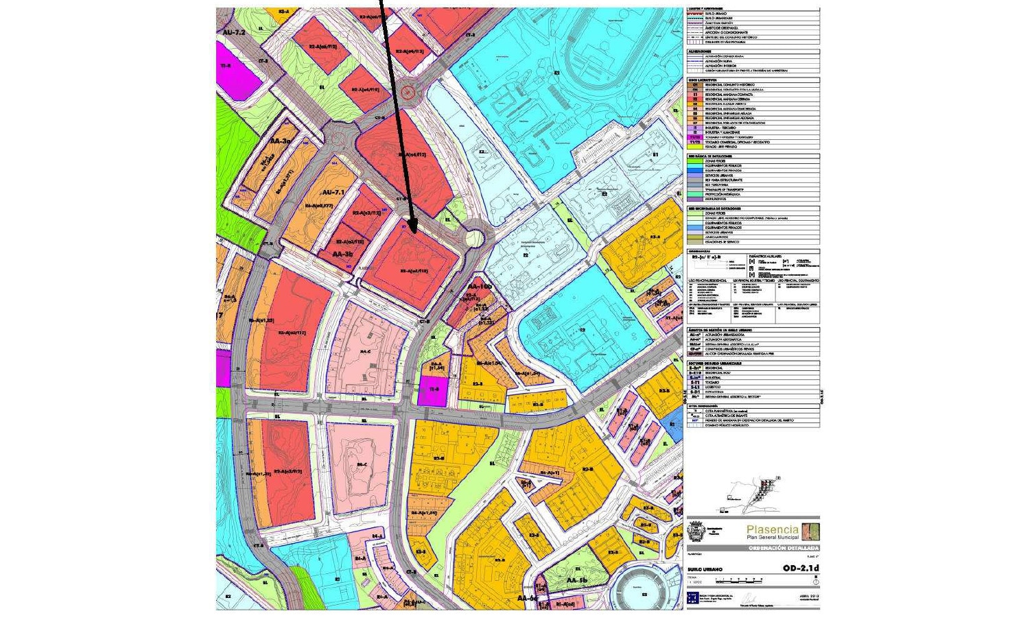Avenida Salamanca, Plasencia, Cáceres en venta Plano de la planta- Imagen 1 de 20