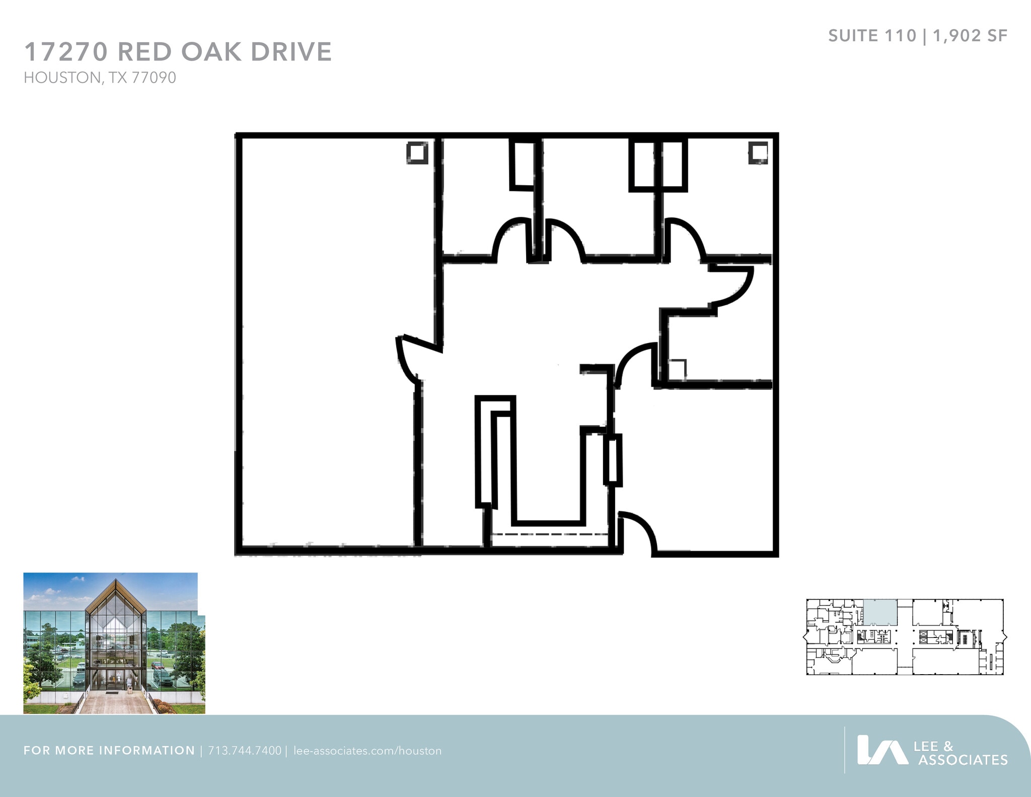 17270 Red Oak Dr, Houston, TX en alquiler Plano de la planta- Imagen 1 de 1