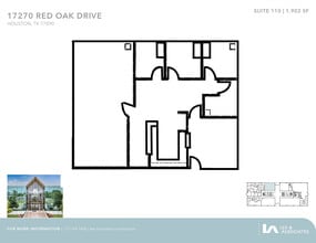 17270 Red Oak Dr, Houston, TX en alquiler Plano de la planta- Imagen 1 de 1