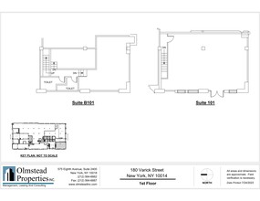 180 Varick St, New York, NY en alquiler Plano del sitio- Imagen 1 de 1