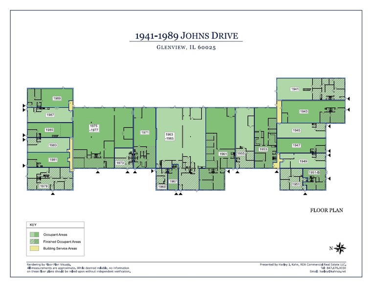 1941-2019 Johns Dr, Glenview, IL en alquiler - Plano del sitio - Imagen 3 de 9