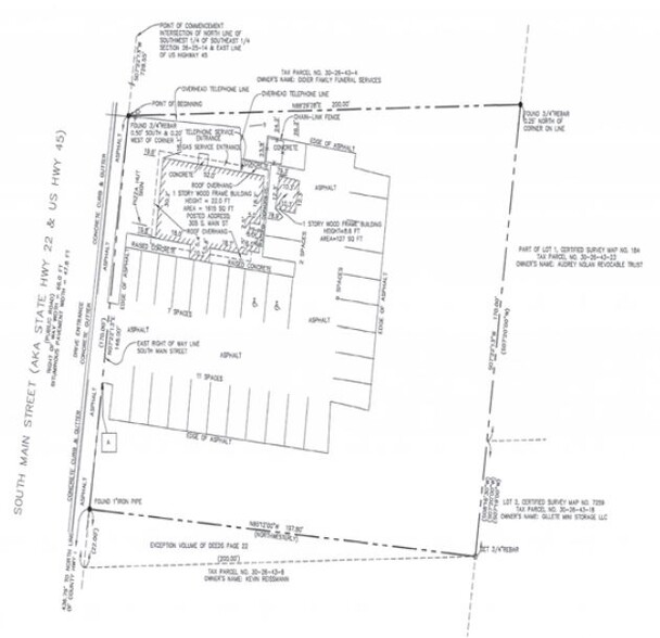 305 S Main St, Clintonville, WI en alquiler - Plano de solar - Imagen 3 de 3