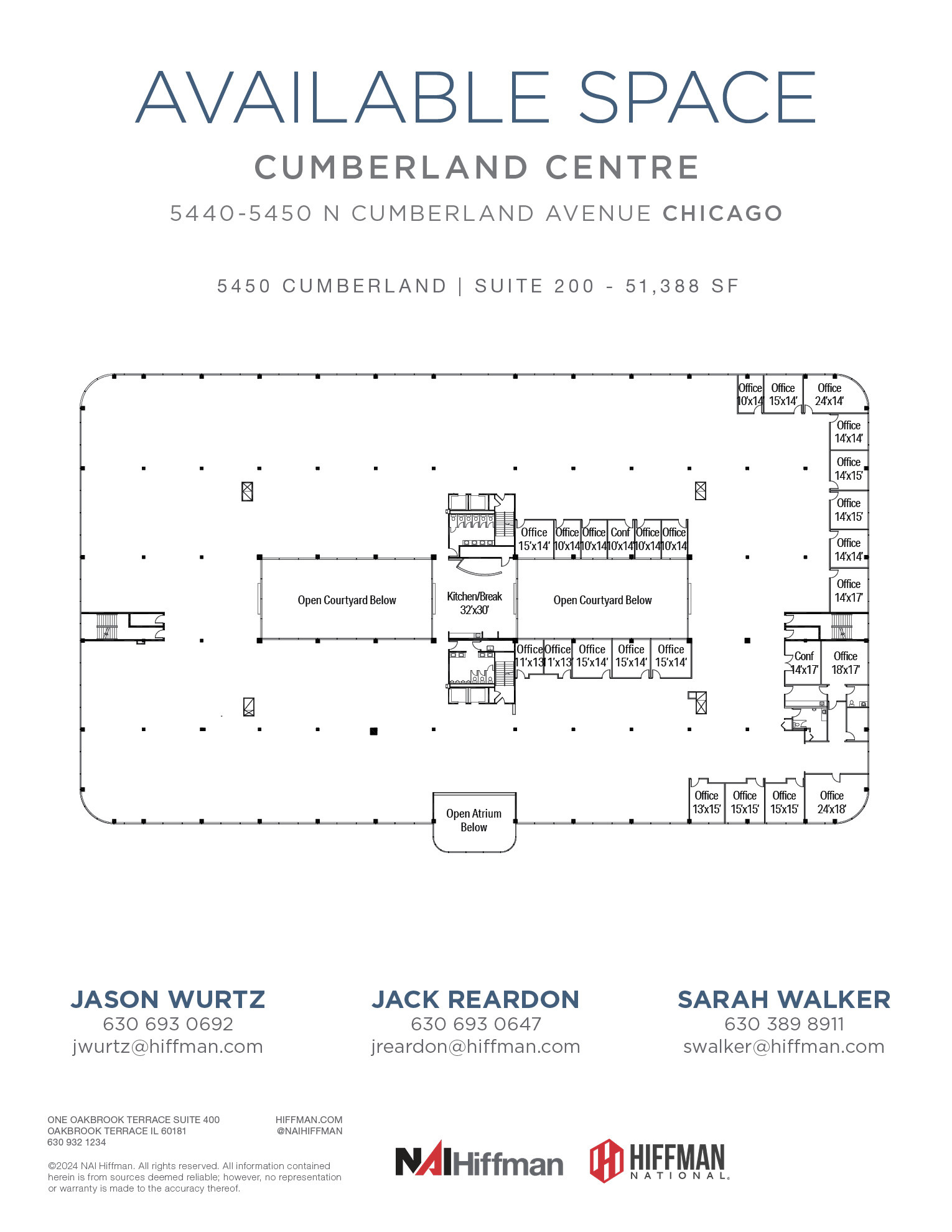 5440 N Cumberland Ave, Chicago, IL en alquiler Plano de la planta- Imagen 1 de 8