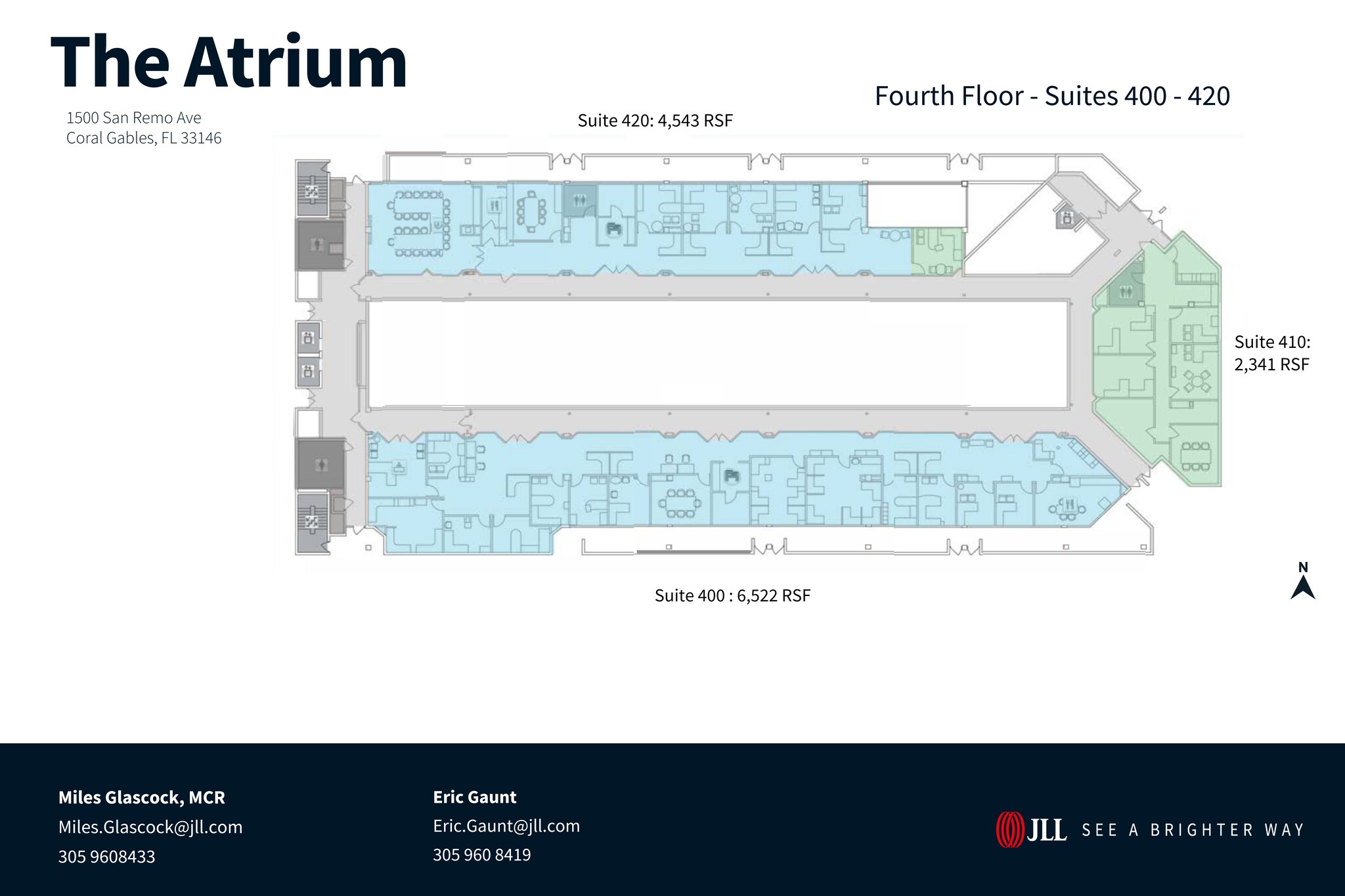 1500 San Remo Ave, Coral Gables, FL en alquiler Plano del sitio- Imagen 1 de 1