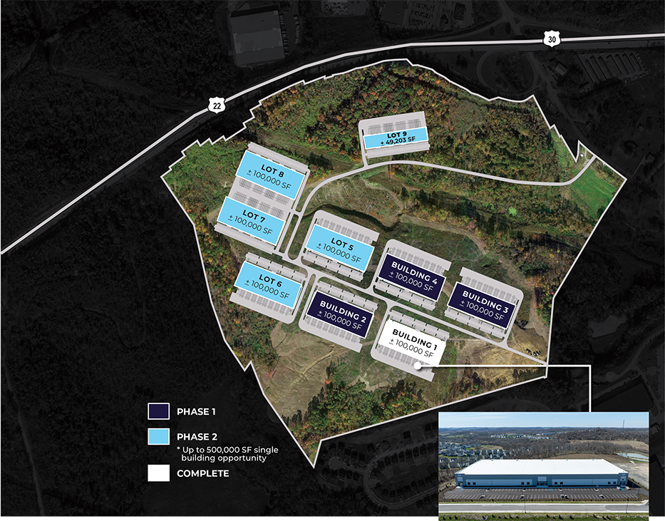 Phase II International Dr, Oakdale, PA en alquiler Foto del edificio- Imagen 1 de 6