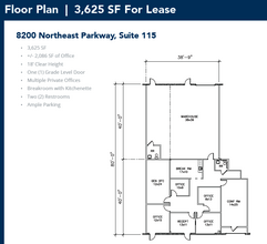 8212 Northeast Pky, North Richland Hills, TX en alquiler Plano de la planta- Imagen 1 de 1