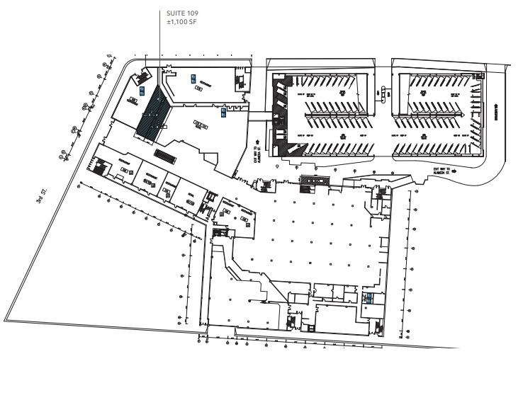 333 S Alameda, Los Angeles, CA en alquiler Plano de la planta- Imagen 1 de 1