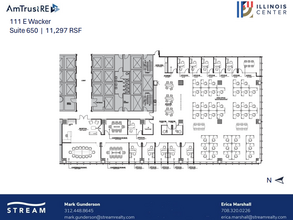 111 E Wacker Dr, Chicago, IL en alquiler Plano de la planta- Imagen 1 de 1