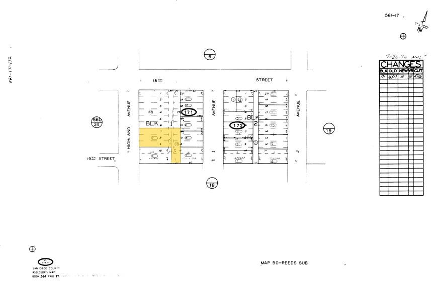 1825 Highland Ave, National City, CA en venta - Plano de solar - Imagen 3 de 3