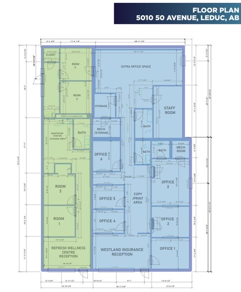 Leduc and Beaumont Properties for Sale cartera de 2 inmuebles en venta en LoopNet.es - Plano de la planta - Imagen 2 de 2
