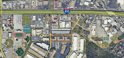 1850-1900 Grandstand Dr, San Antonio, TX - VISTA AÉREA  vista de mapa - Image1