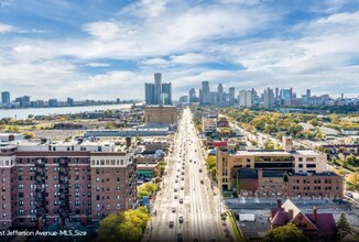 2921 E Jefferson Ave, Detroit, MI - VISTA AÉREA  vista de mapa