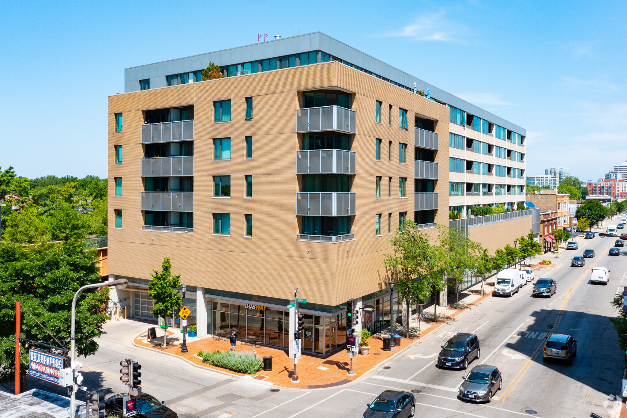 900-910 Chicago Ave, Evanston, IL en alquiler Foto del edificio- Imagen 1 de 10