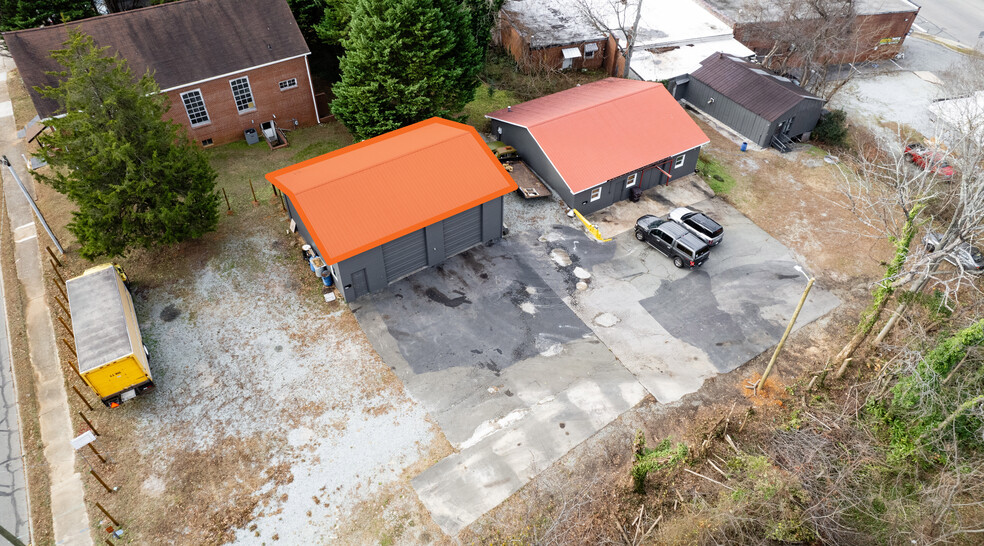 223 N Lamar St, Roxboro, NC en alquiler - Vista aérea - Imagen 3 de 7