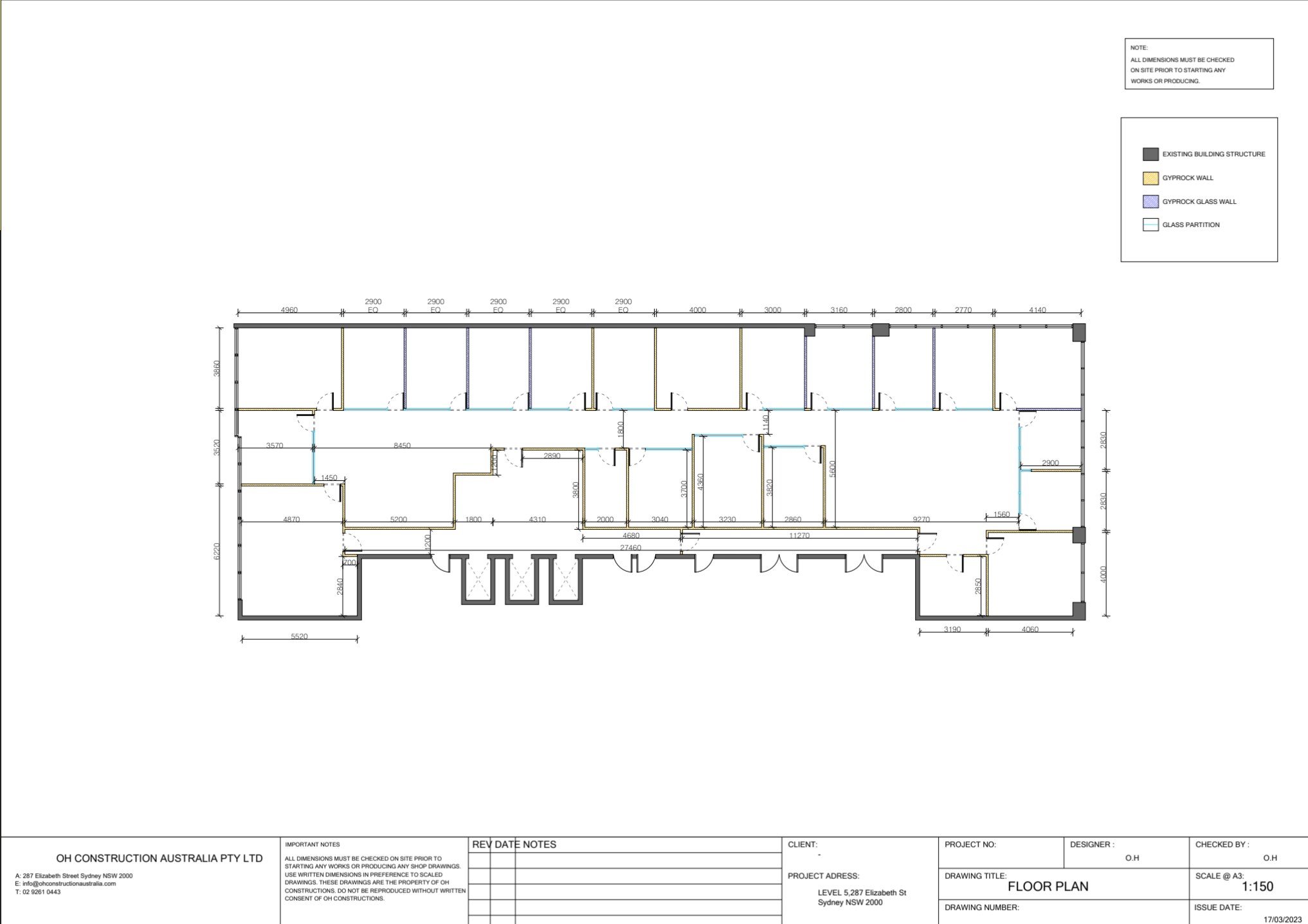 287 Elizabeth St, Sydney en alquiler Plano de la planta- Imagen 1 de 1
