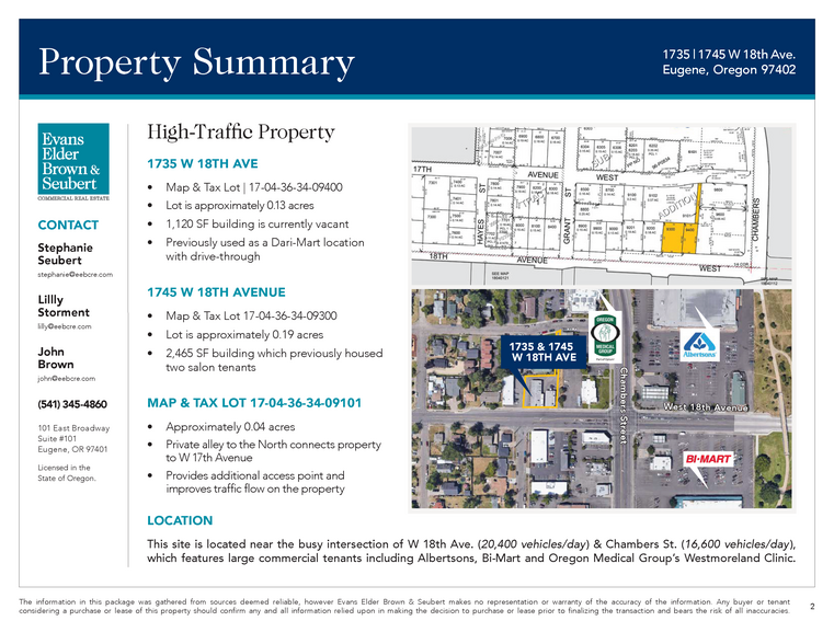 1745 W 18th Ave, Eugene, OR en venta - Foto del edificio - Imagen 3 de 5