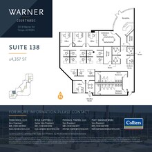 301 W Warner Rd, Tempe, AZ en alquiler Plano de la planta- Imagen 1 de 2