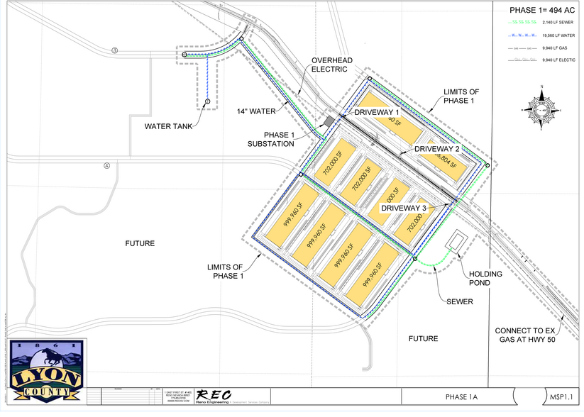 US Highway 50, Silver Springs, NV en venta - Foto del edificio - Imagen 3 de 11