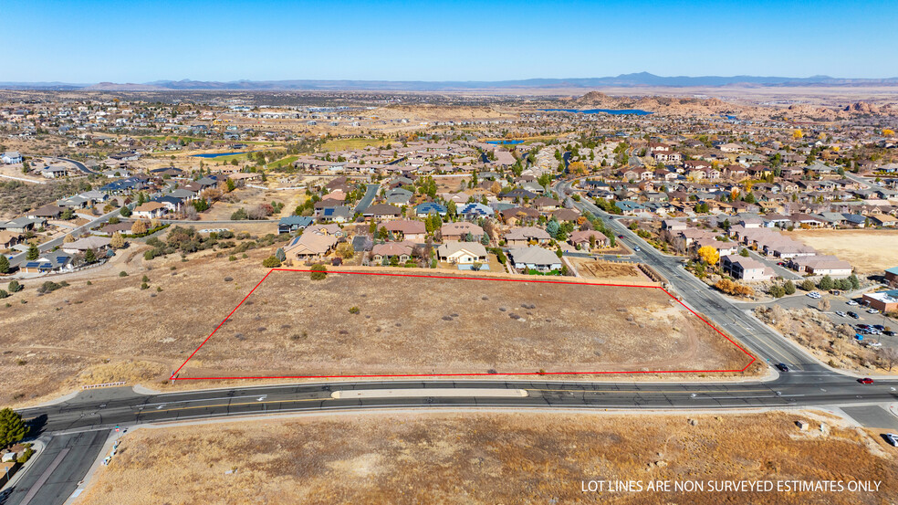 NWC Rosser and Blooming Hills, Prescott, AZ en venta - Vista aérea - Imagen 2 de 7