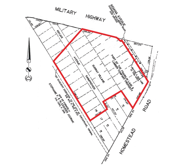 Military And Homestead, Chesapeake, VA en venta - Plano de solar - Imagen 3 de 3