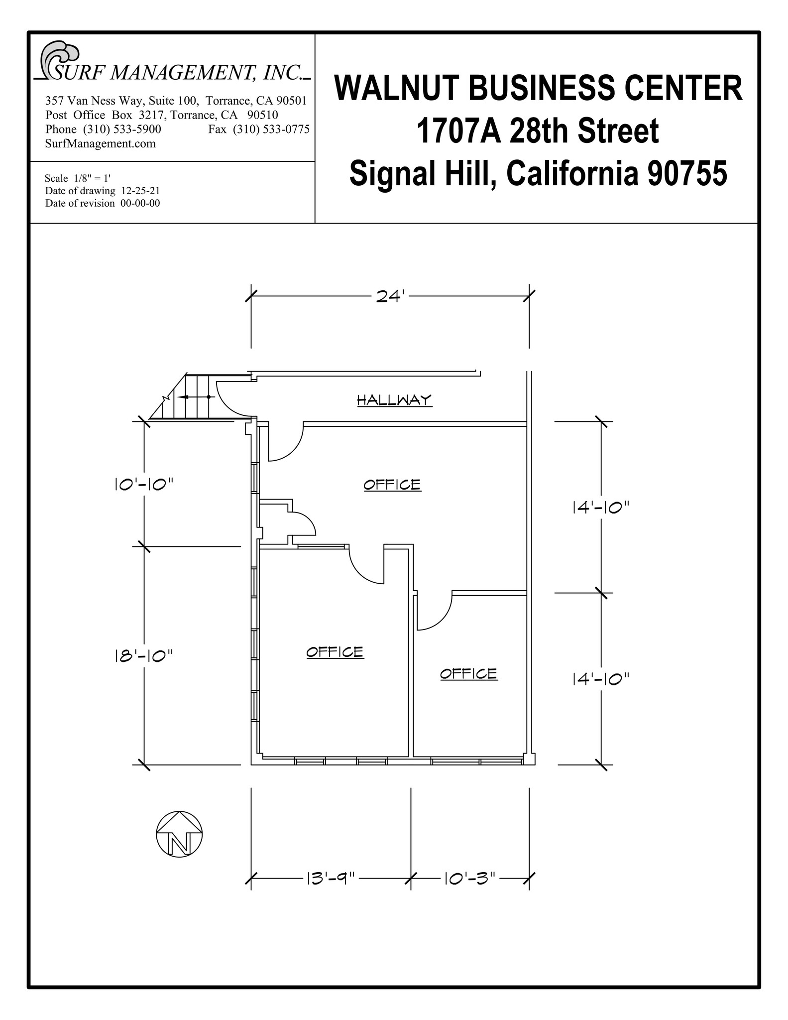 1703-1729 E 28th St, Signal Hill, CA en alquiler Plano del sitio- Imagen 1 de 1