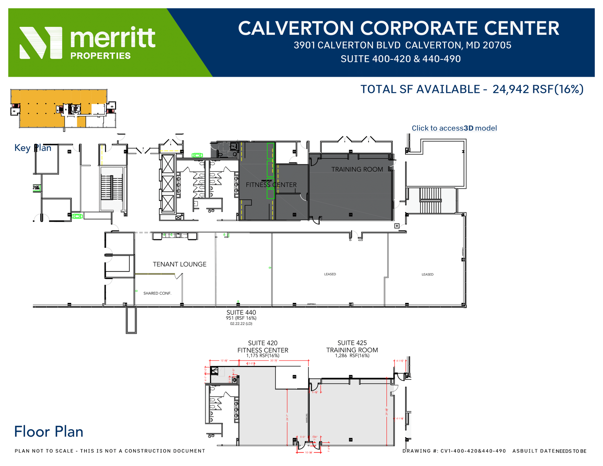 3901 Calverton Blvd, Calverton, MD en alquiler Plano de la planta- Imagen 1 de 8