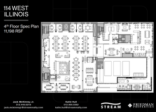 114 W Illinois St, Chicago, IL en alquiler Plano de la planta- Imagen 2 de 7