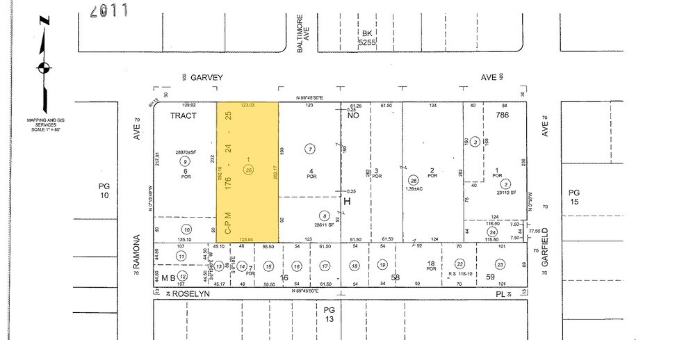 216-222 W Garvey Ave, Monterey Park, CA en alquiler - Plano de solar - Imagen 3 de 3