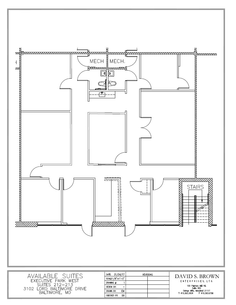 3100 Lord Baltimore Dr, Windsor Mill, MD en alquiler Plano de la planta- Imagen 1 de 1