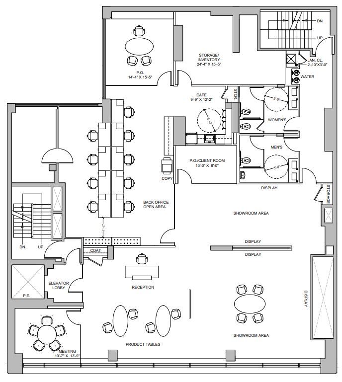 49 W 57th St, New York, NY en alquiler Plano de la planta- Imagen 1 de 1