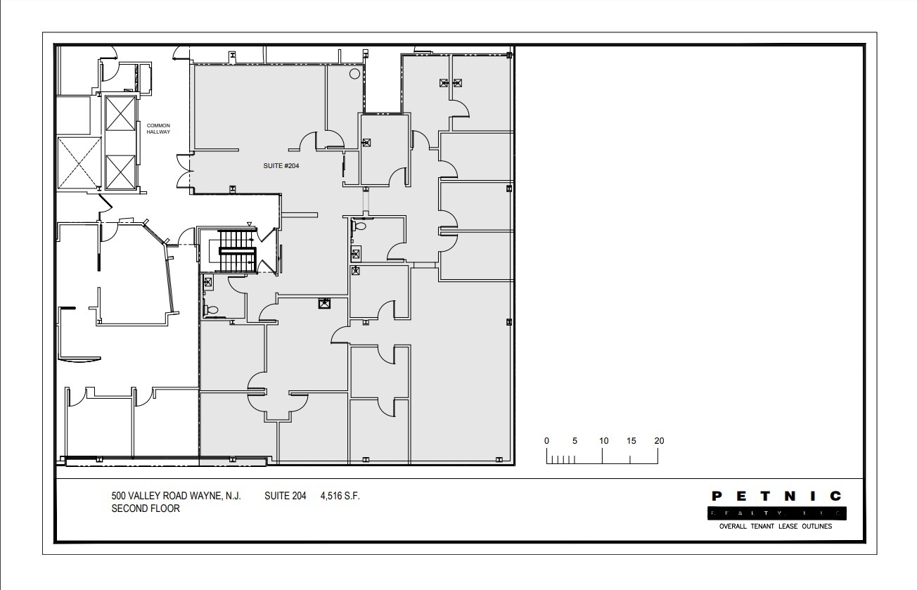 500 Valley Rd, Wayne, NJ en alquiler Plano de la planta- Imagen 1 de 1