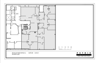 500 Valley Rd, Wayne, NJ en alquiler Plano de la planta- Imagen 1 de 1